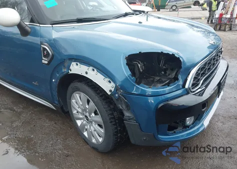 2018 Mini Countryman Cooper S из США, поврежденный, VIN WMZYT5C37J3E61261